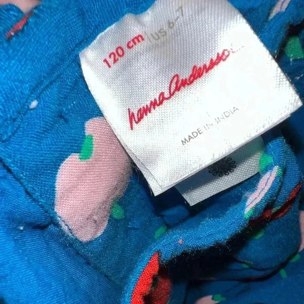 HANNA ANDERSSON APPLE DRESS 6-7 years
